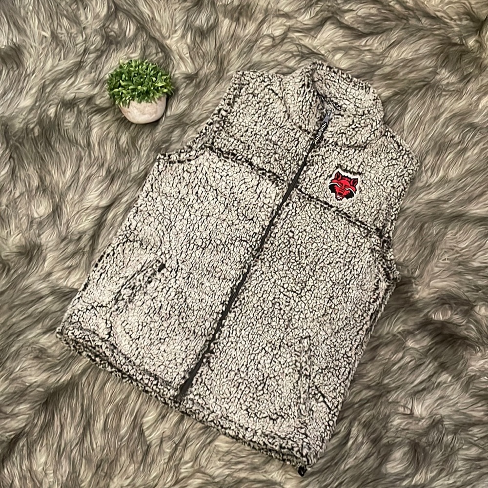 Arkansas State Red Wolves Sherpa vest